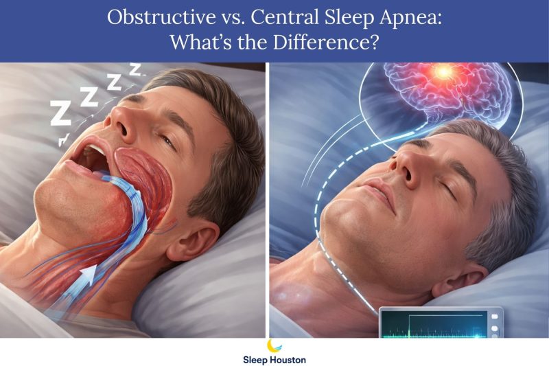 Obstructive vs. Central Sleep Apnea: What’s the Difference?